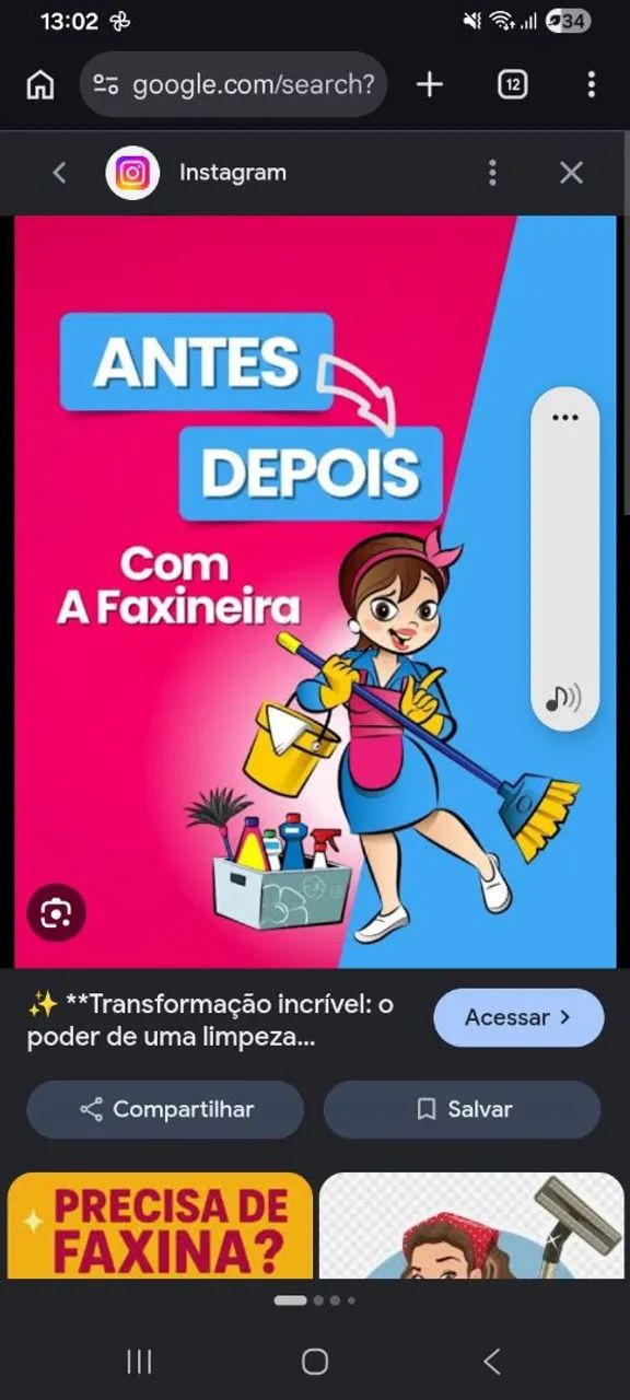 Sou faxineira 