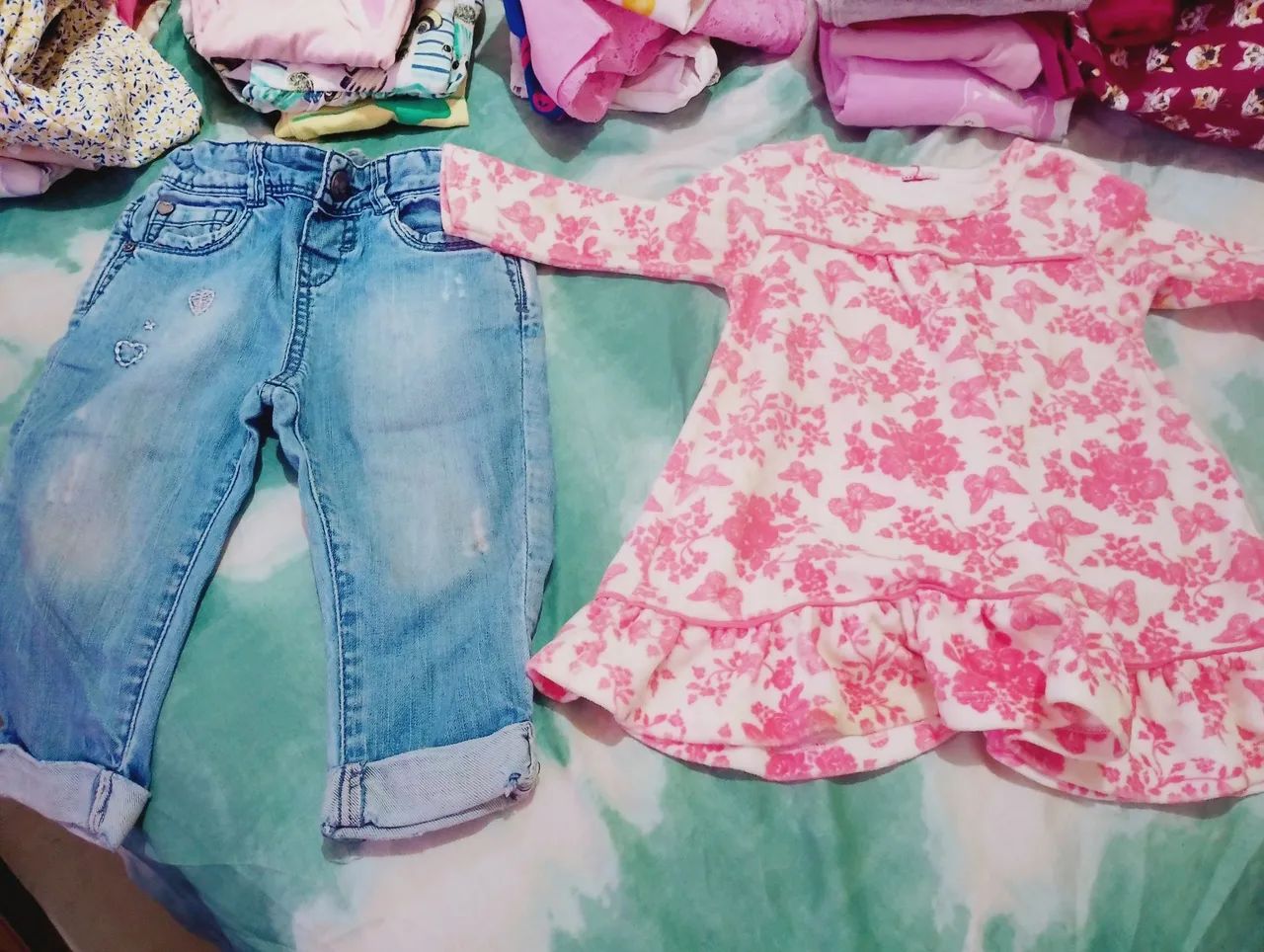 Lote de vestidos 1 ano - Foto 3