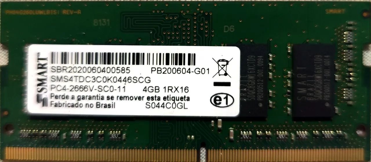 Memória Ram 4GB - Foto 2