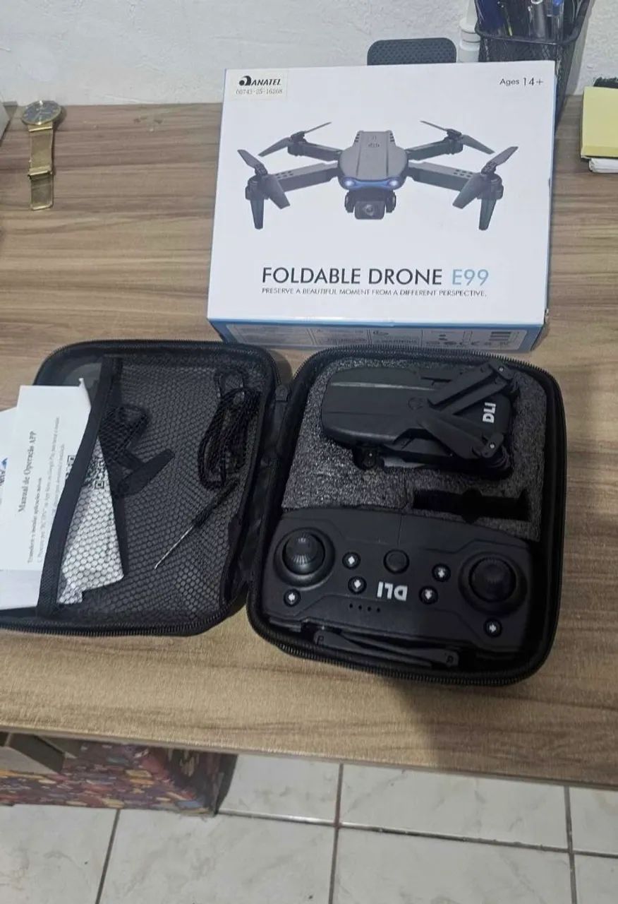 Drone DLI E99 (iniciante) novo na caixa lacrado - Foto 2