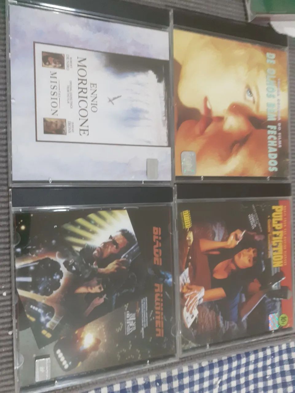 10 CDs Trilhas etc Pulp Fiction, Blade Rubber...