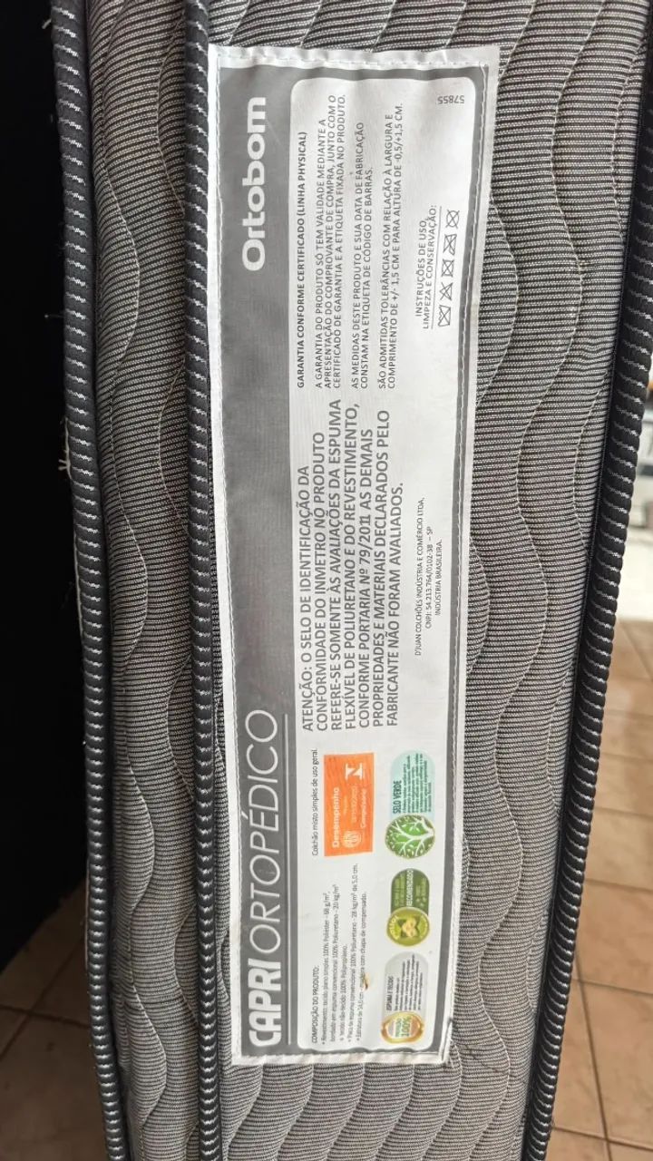Cama casal ortobom + dois box  - Foto 2