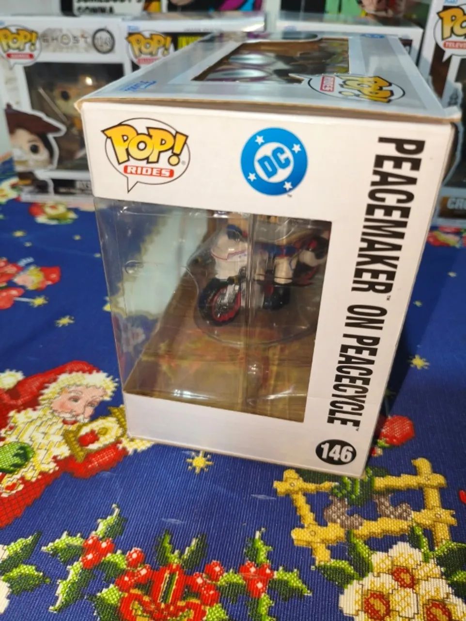 Funko Pop! Television: Rides Dc Comics Peacemaker On Peacecycle #146 - Foto 5