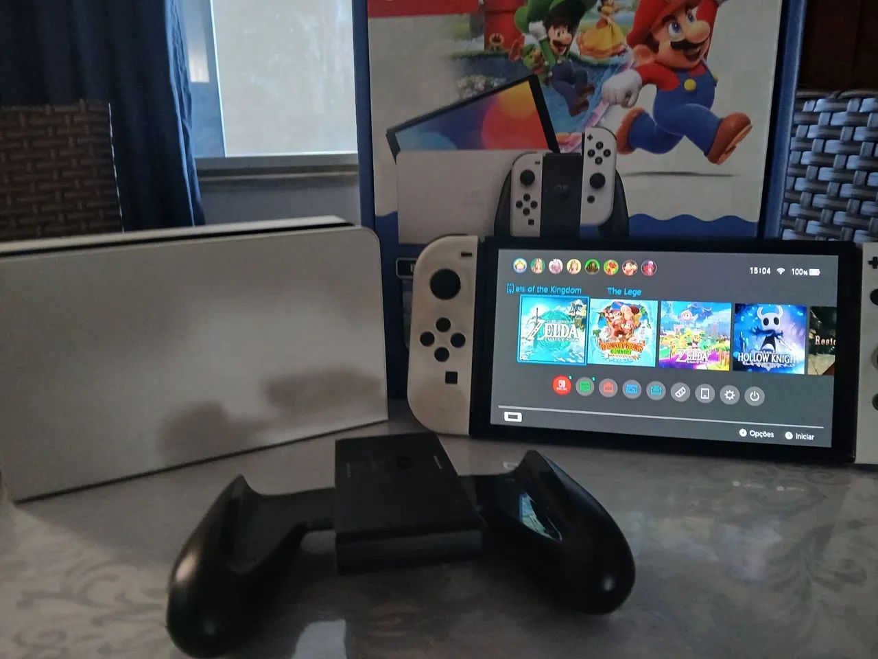 Nintendo Switch Oled + 7 Jogos