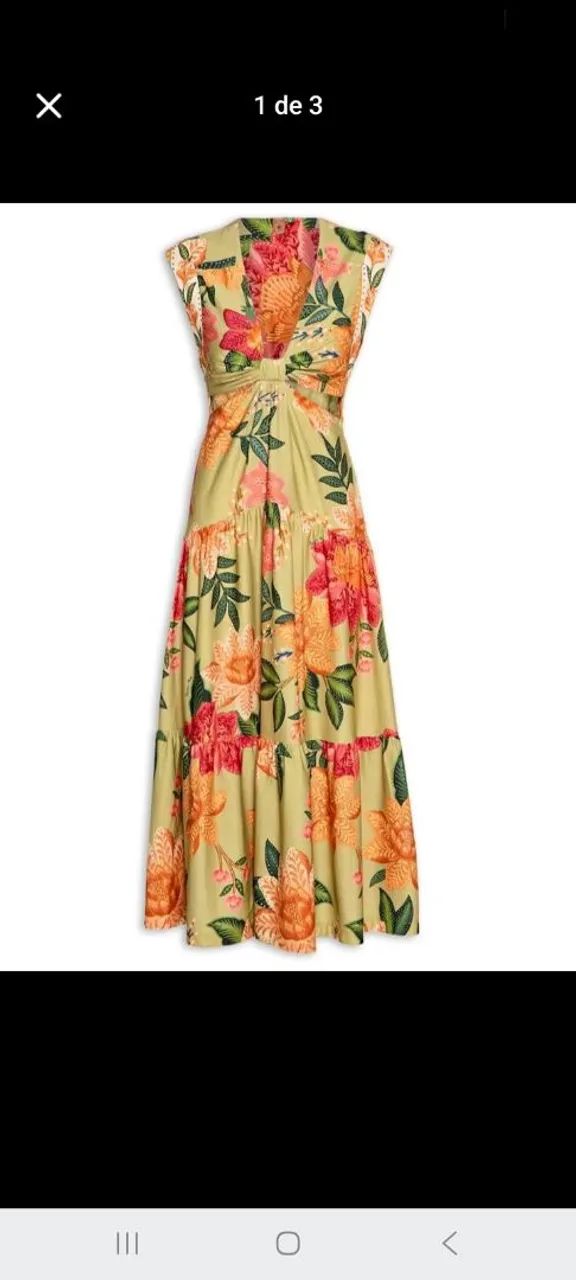 Vestido farm semi novo - Foto 2
