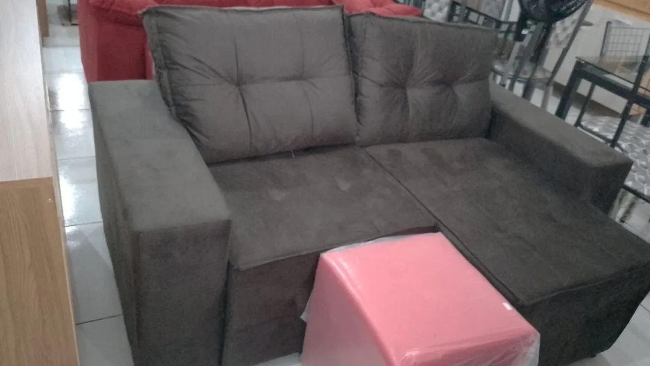 Preço bom+Frete Grátis!!Sofá Retrátil perfeito para sua Sala!! - Foto 2