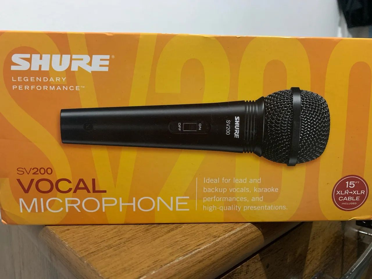 Microfone dinâmico Shure SV200 - Foto 2