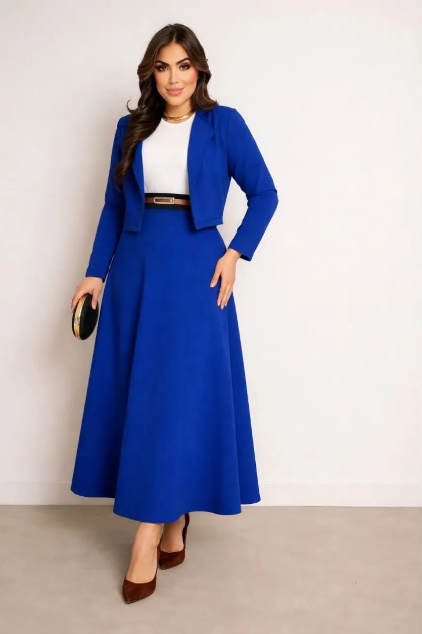Conjuntos e saias moda evangélica Premium 