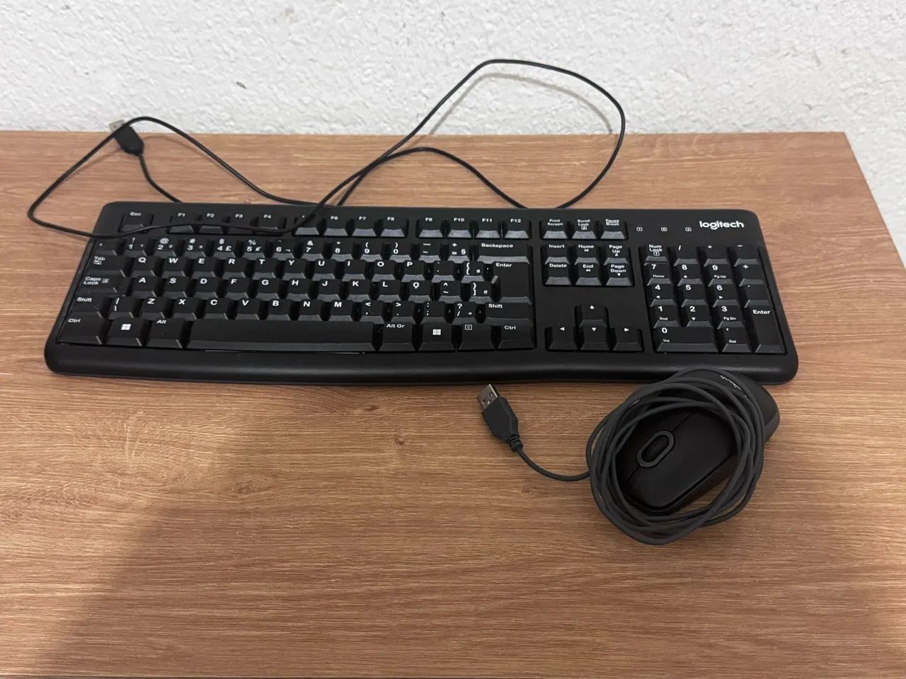 Teclado e Mouse Logitech MK120 - Foto 4