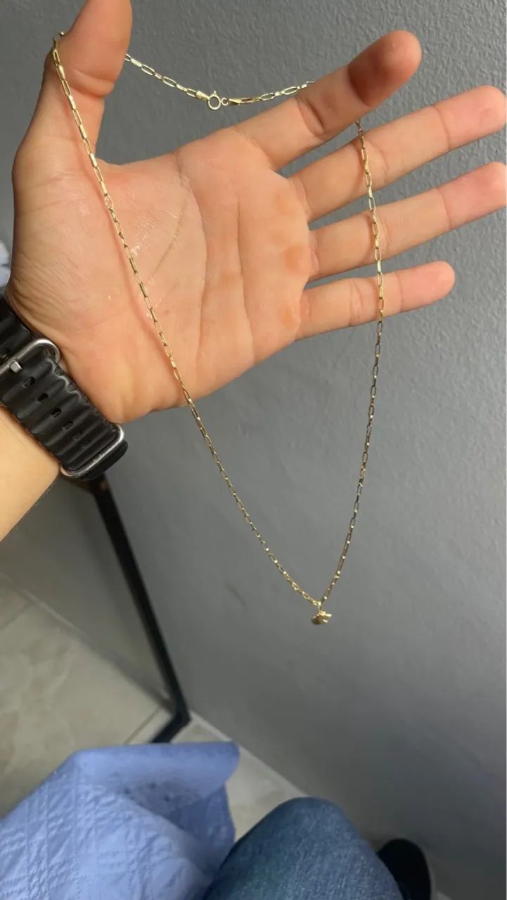 CORRENTE DE OURO COM PINGENTE 3,3g