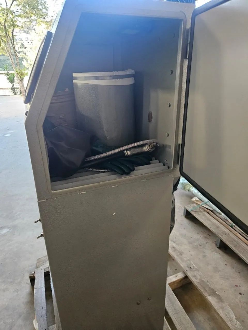 Gabinete de jateamento a sucção (Jato de areia) - Foto 3