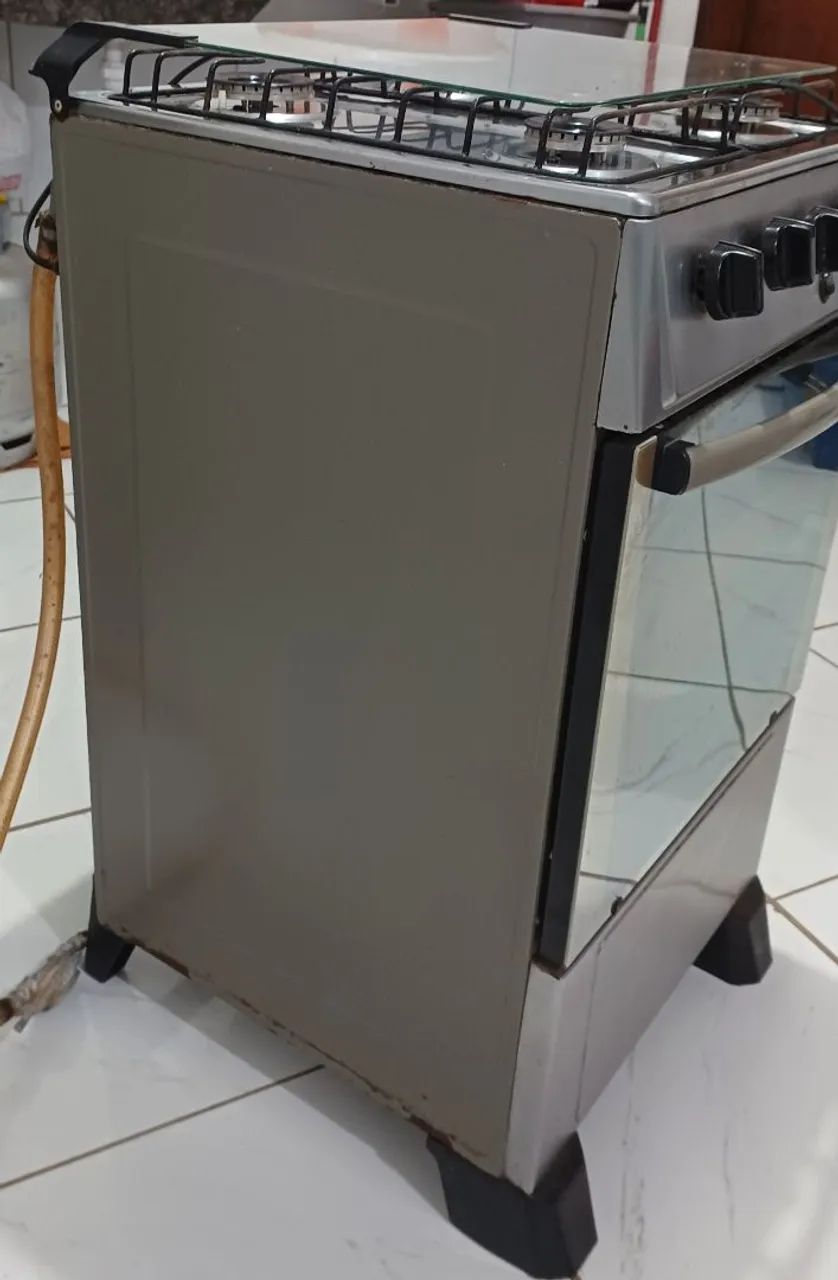Fogão Atlas 4 bocas modelo inox - Foto 2