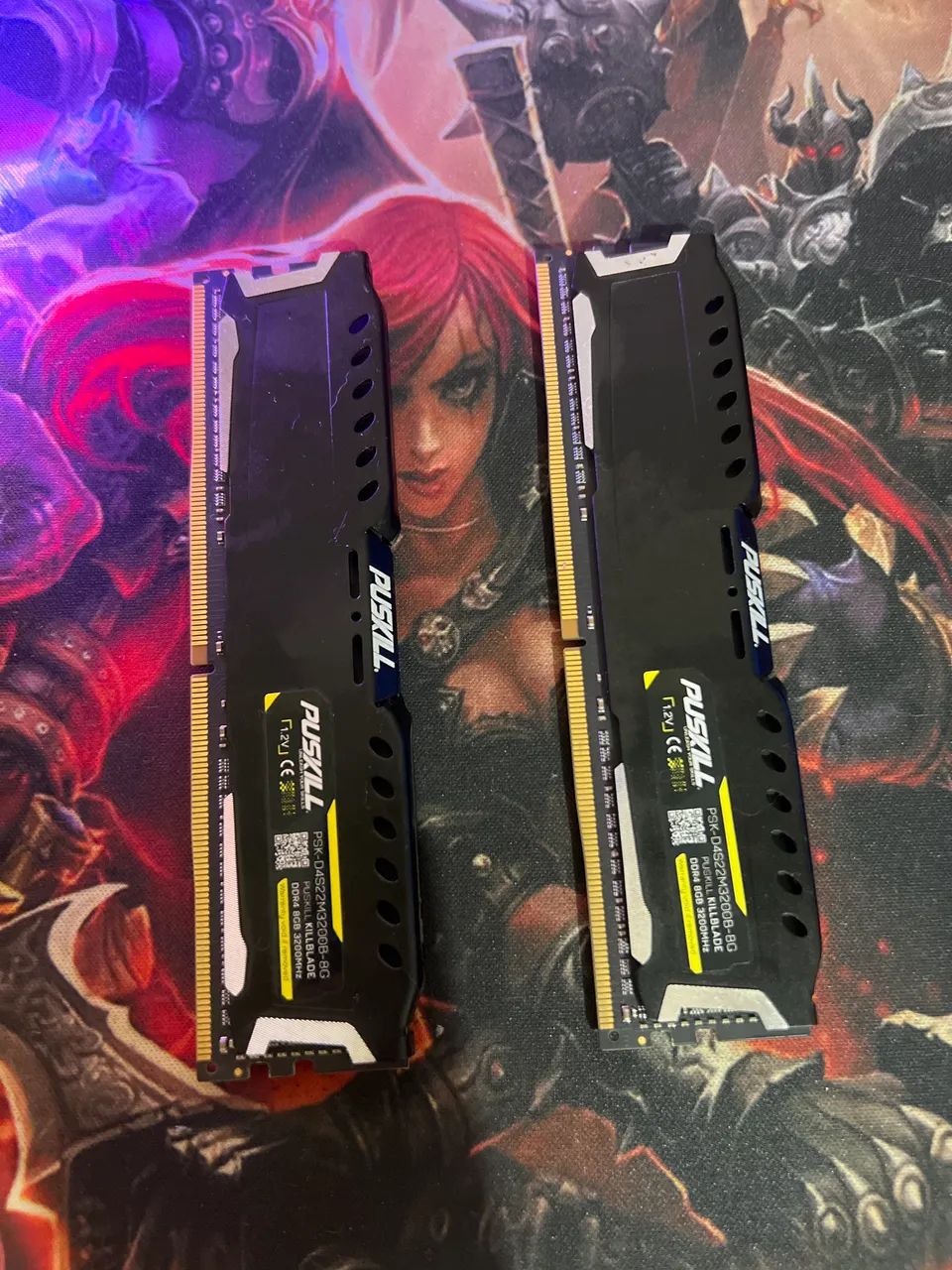 Memória ram ddr4 3200mhz 8x2 8gb puskill - Memória RAM - Ipixuna