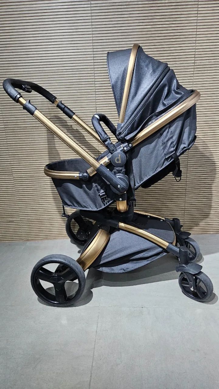 Carrinho de Bebe Dzieco Vulkan 360 - Foto 5