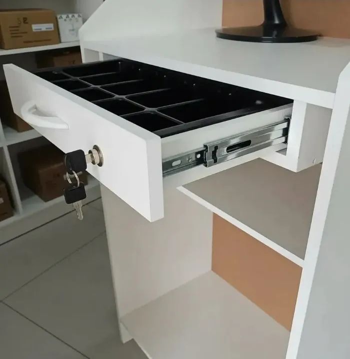 Balcão caixa branco - Foto 2