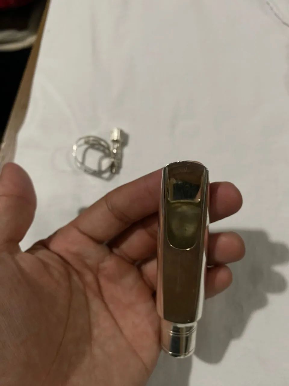 Boquilha Sax Tenor Metal (norberto: Dukoff Hollywood 7*) (Usado) - Foto 3