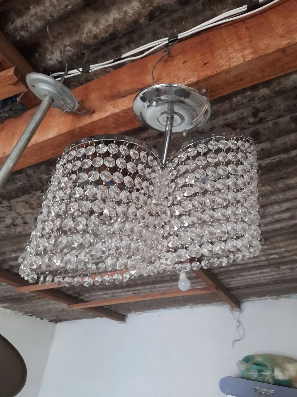 Lustre plaflon acrílico  - Foto 5
