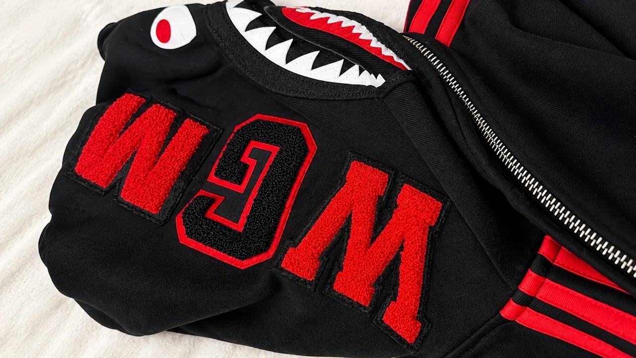 Bape x adidas collab tamanho 2xl - Foto 4