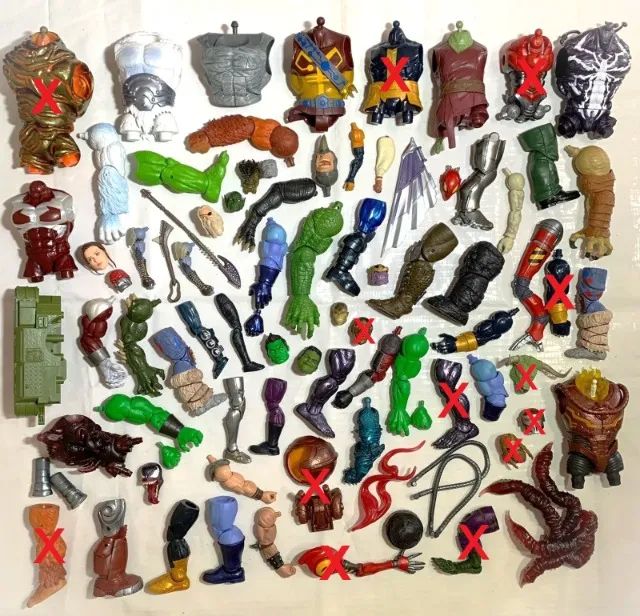 Marvel Legends Baf Dc Universe Classics e Dc Mcfarlane Diversas Peças Enviamos p tdo Br - Foto 5