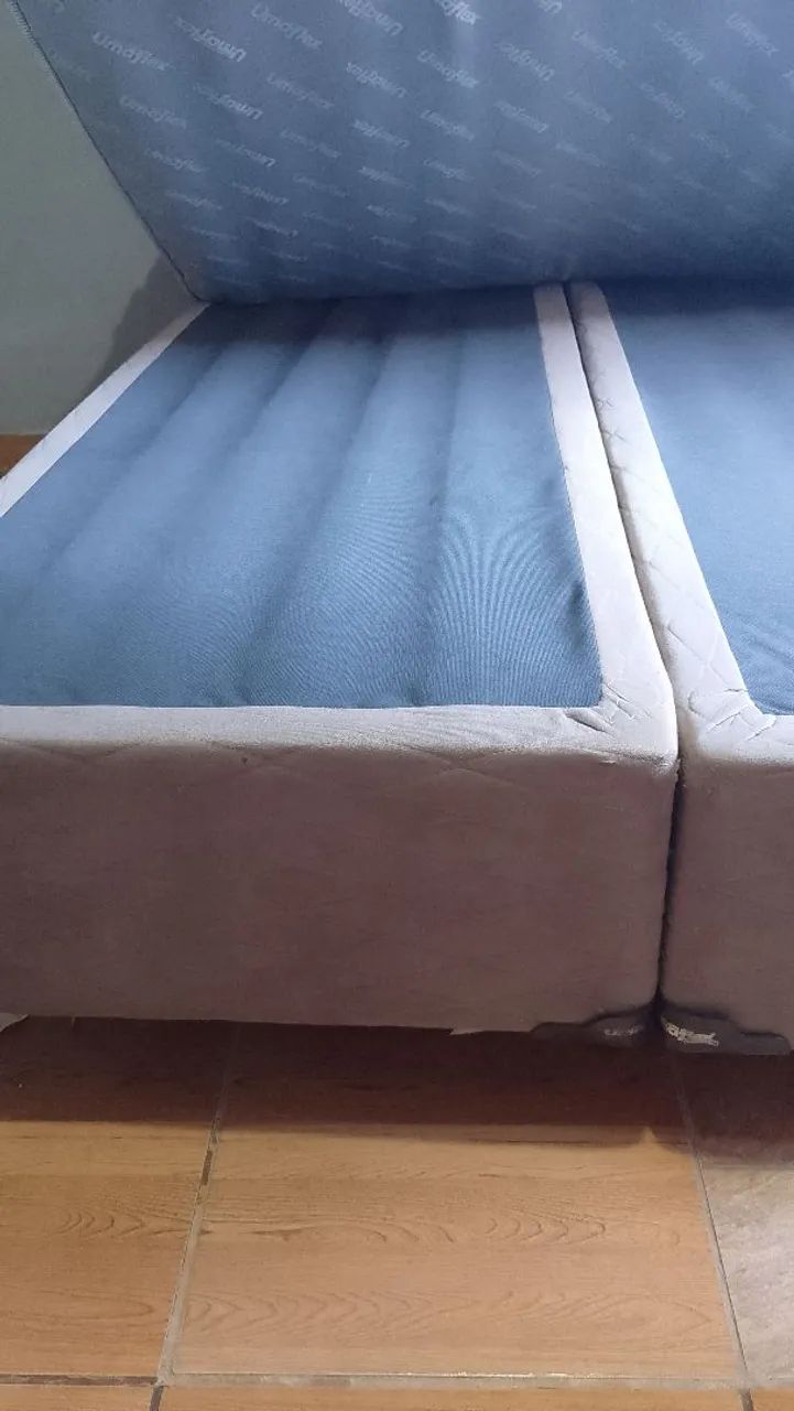 Cama box Queen com colchão  - Foto 4