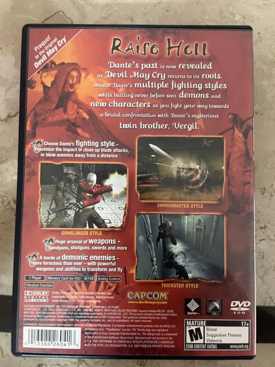 Devil May Cry 3 - Playstation 2 - Foto 3
