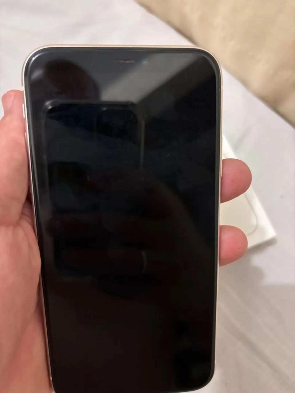 iPhone 11, seminovo, 64 GB, branco 