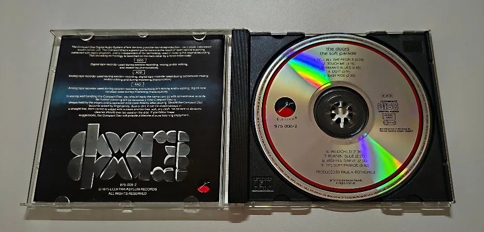 CD The Doors - The Soft Parade - Warner Elektra - Ind. Brrasileira - Foto 3