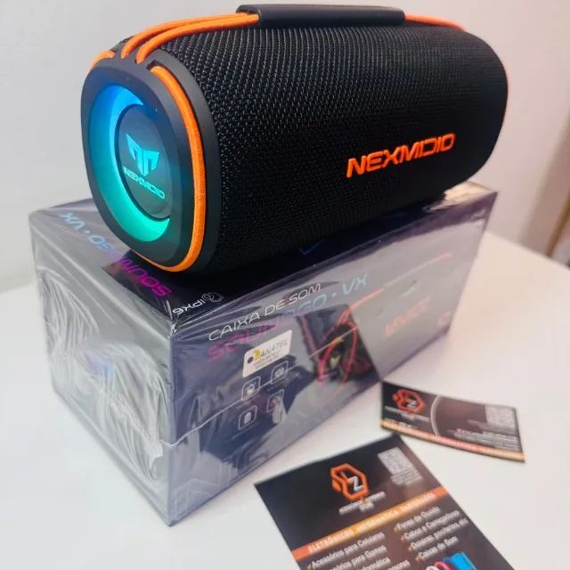 Caixa De Som Bluetooth Estéreo MD-B04 Nexmidio - Foto 2