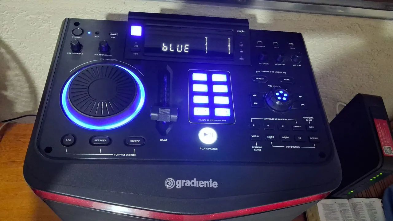 Vendo ou troco está caixa de som da marca gradiente. - Foto 3
