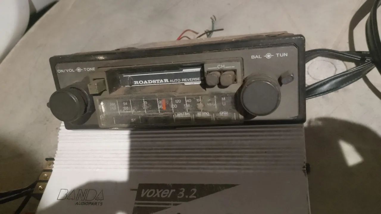 Rádio rodstar com a saída queimada  - Foto 2