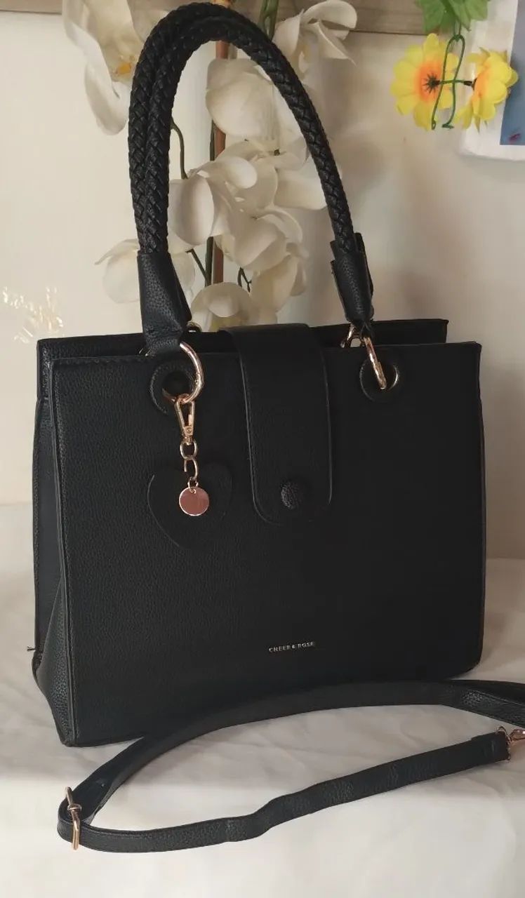 Bolsa feminina de ombro,em couro PU  - Foto 5