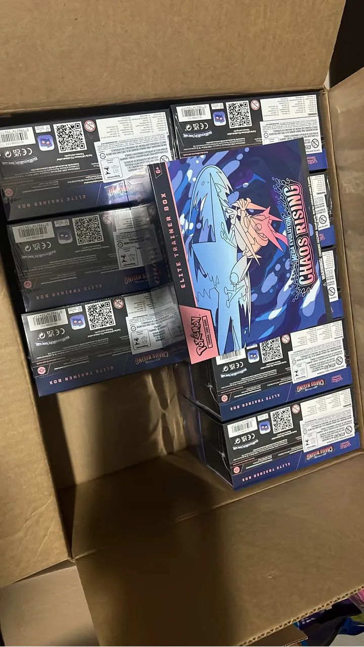 ETB Chaos Ascendente ? - coleção Greninja - Hobbies e coleções