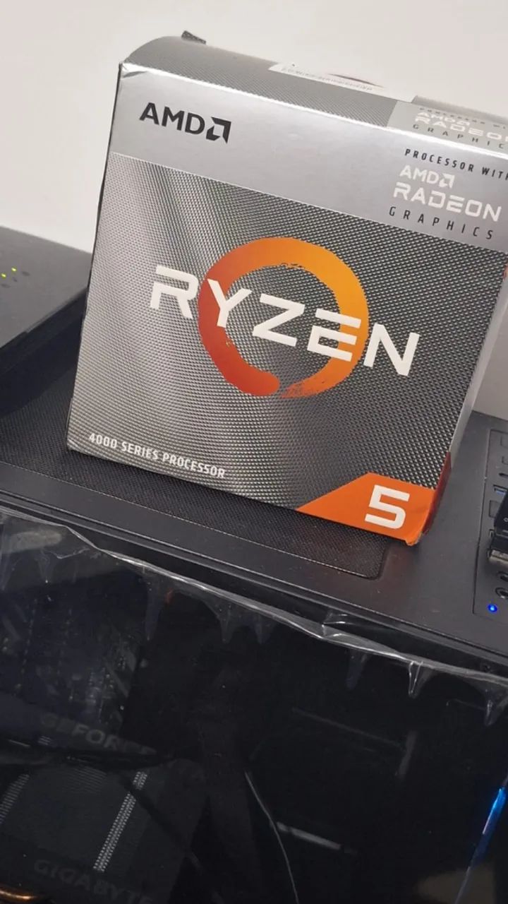 Processador AMD ryzen 5 4600G - Foto 3