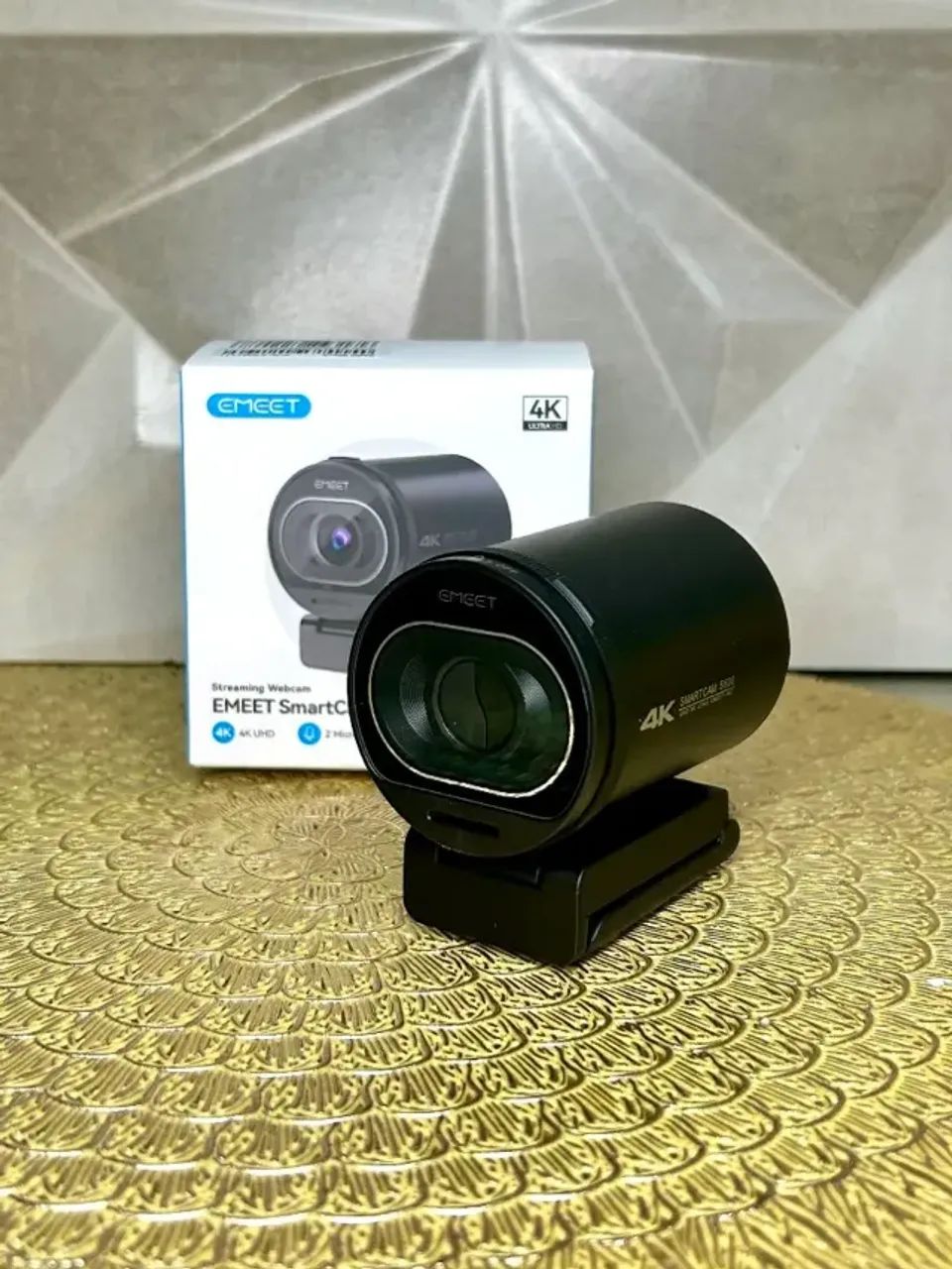 Webcam Emeet Smartcam S600 4K - Melhor que Logitech - Foto 2