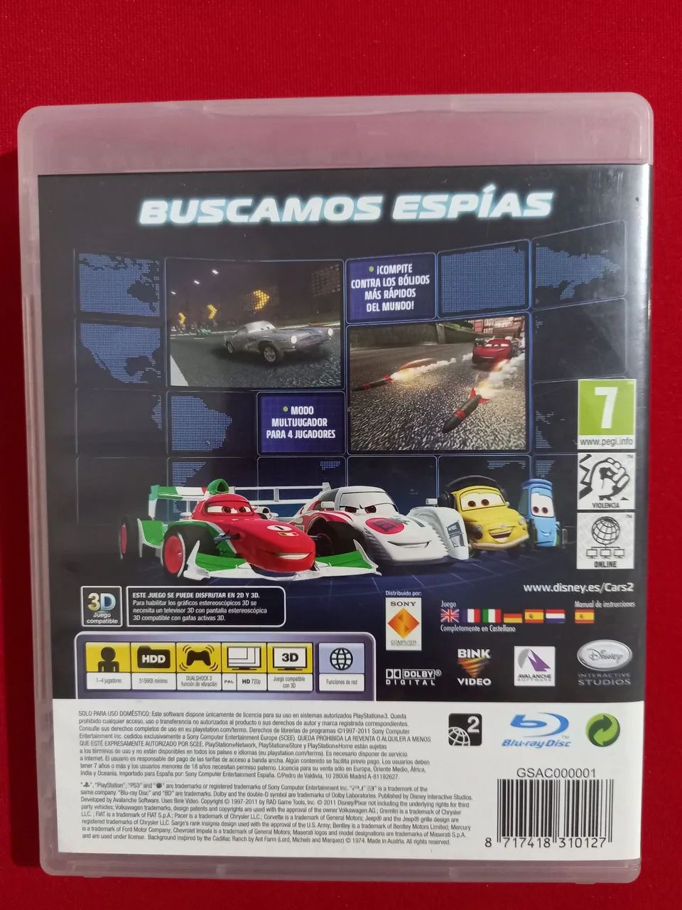 Cars 2 - PS3 - Foto 2