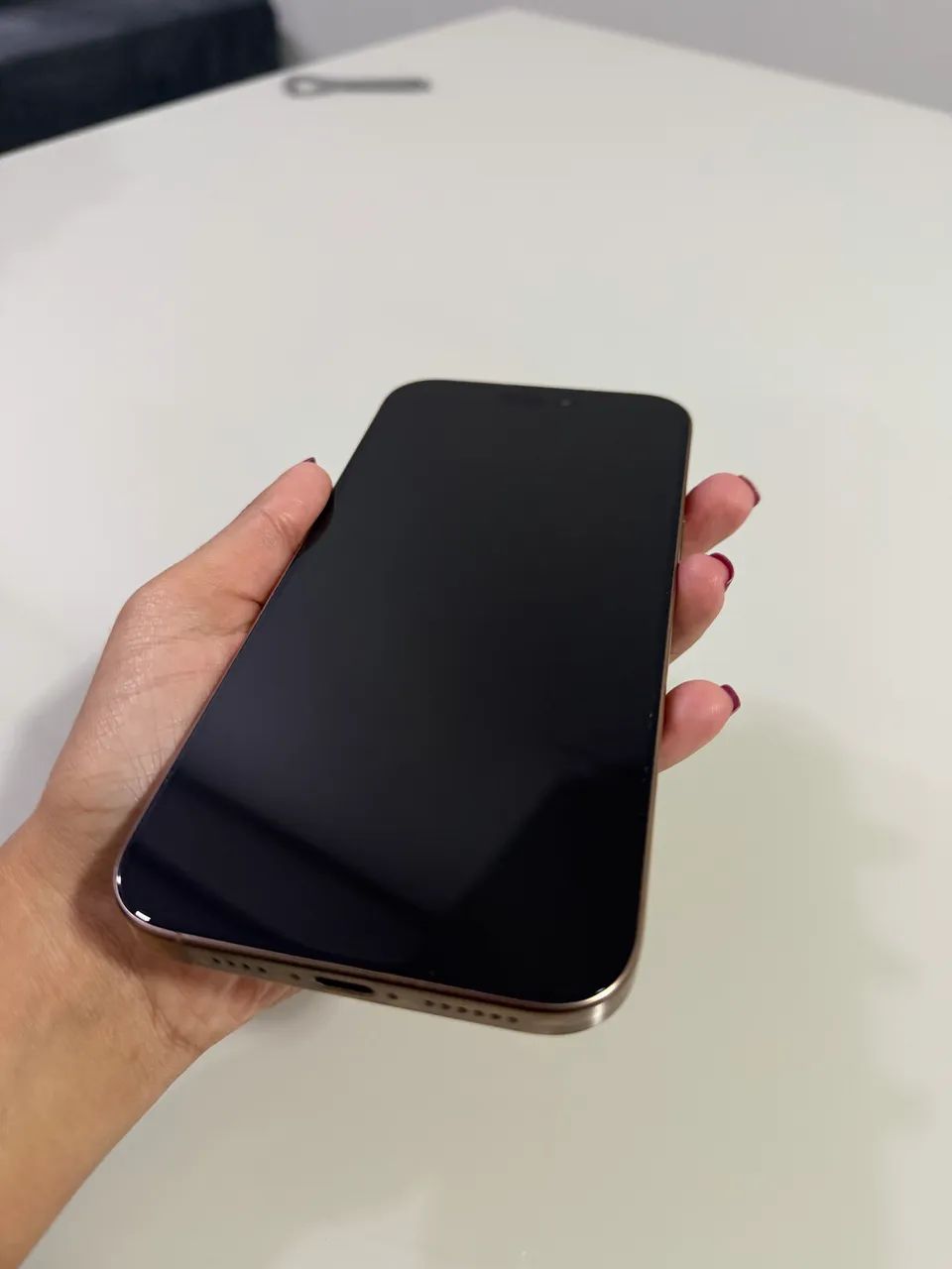 iPhone 16 Pro Max 256GB - Desert Titanium | Semi Novo - Foto 4