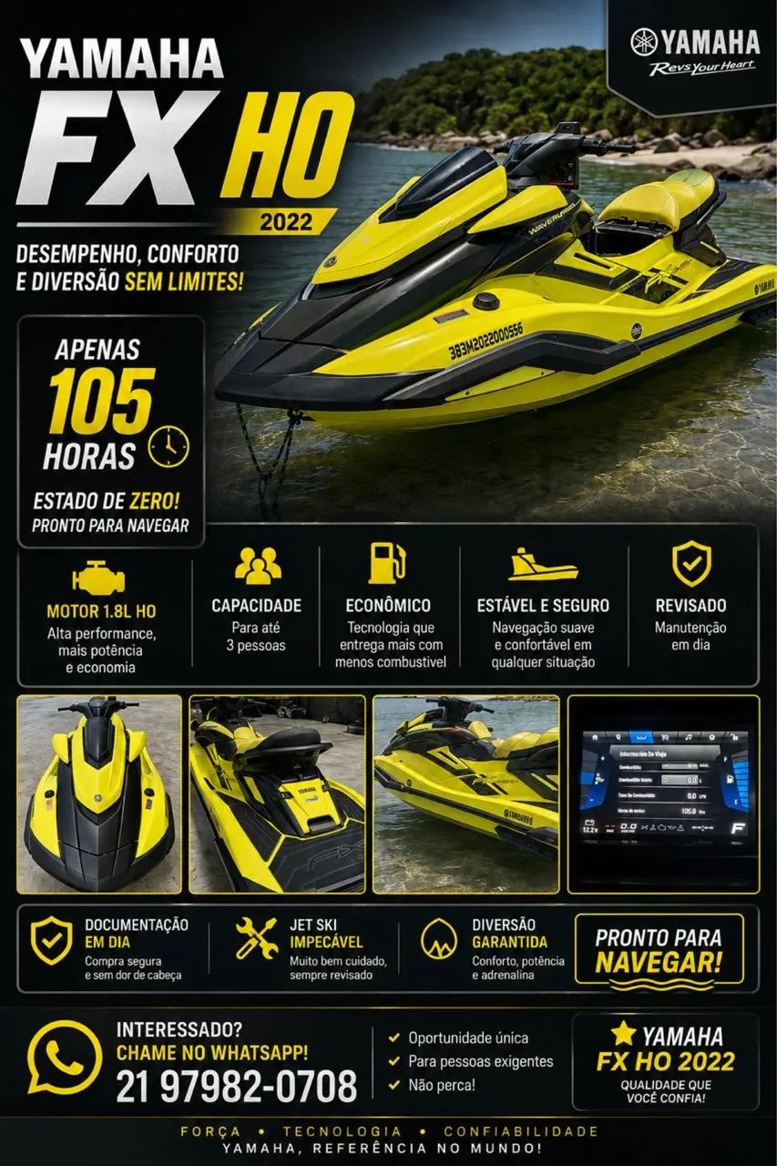 Jet ski  Yamaha HO 2022 - Foto 5