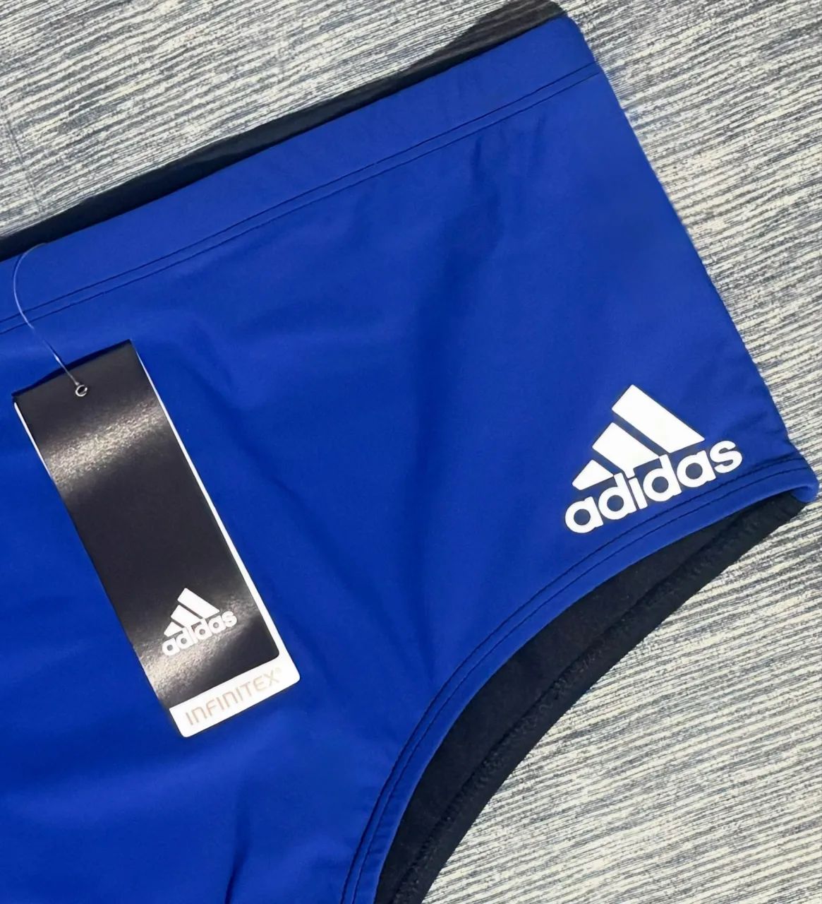 Sunga ADIDAS, NOVA. Cor Azul Royal. - Foto 3