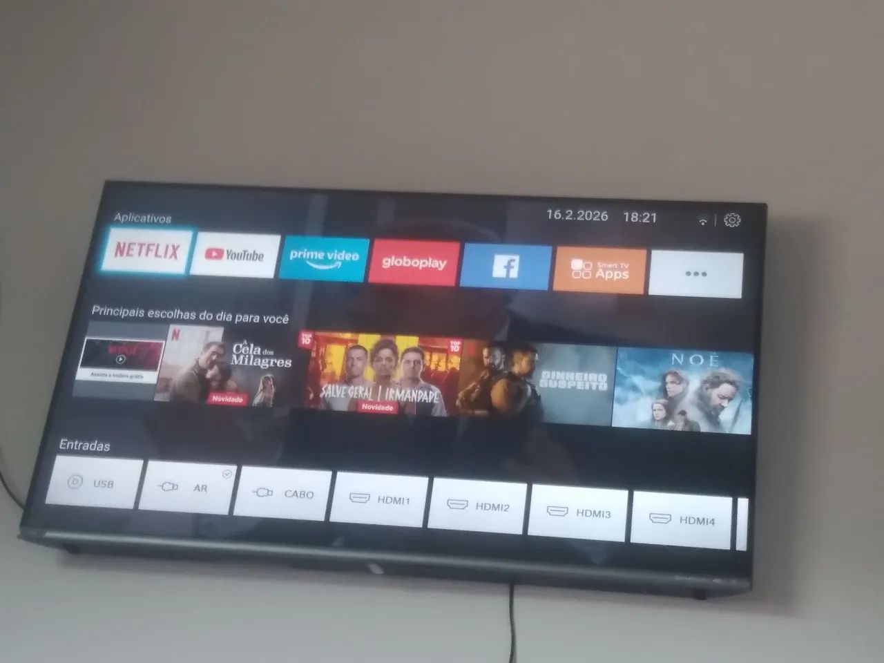 Tv 50 polegadas smart 4 k plhilco  - Foto 2