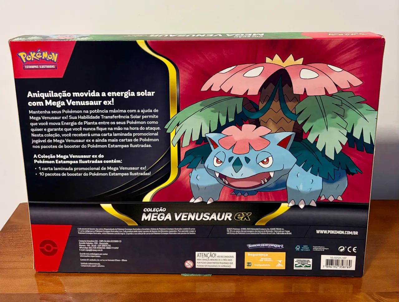 Coleção Pokémon Mega Venusaur EX - Foto 2