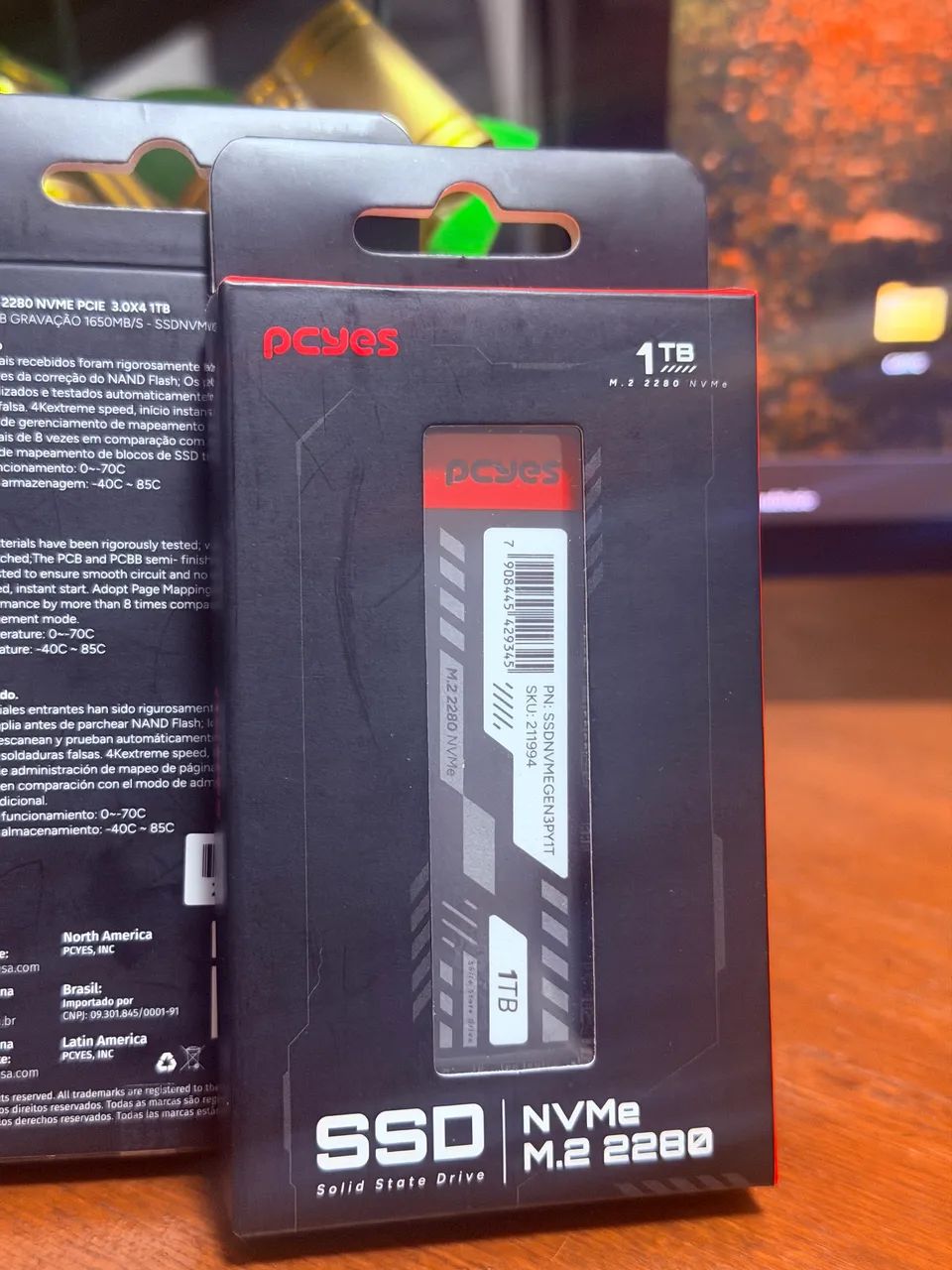 SSD M.2 NVMe 1TB PCIE - Novo e Nunca Usado! ? A - Foto 2
