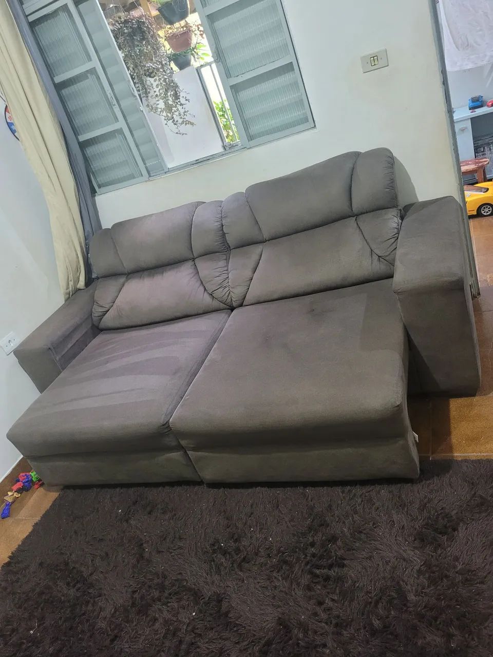 Sofá Retrátil grande apenas 428 - Foto 4