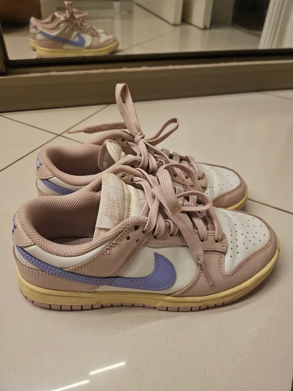 Nike dunk low Pink Oxford - Foto 2