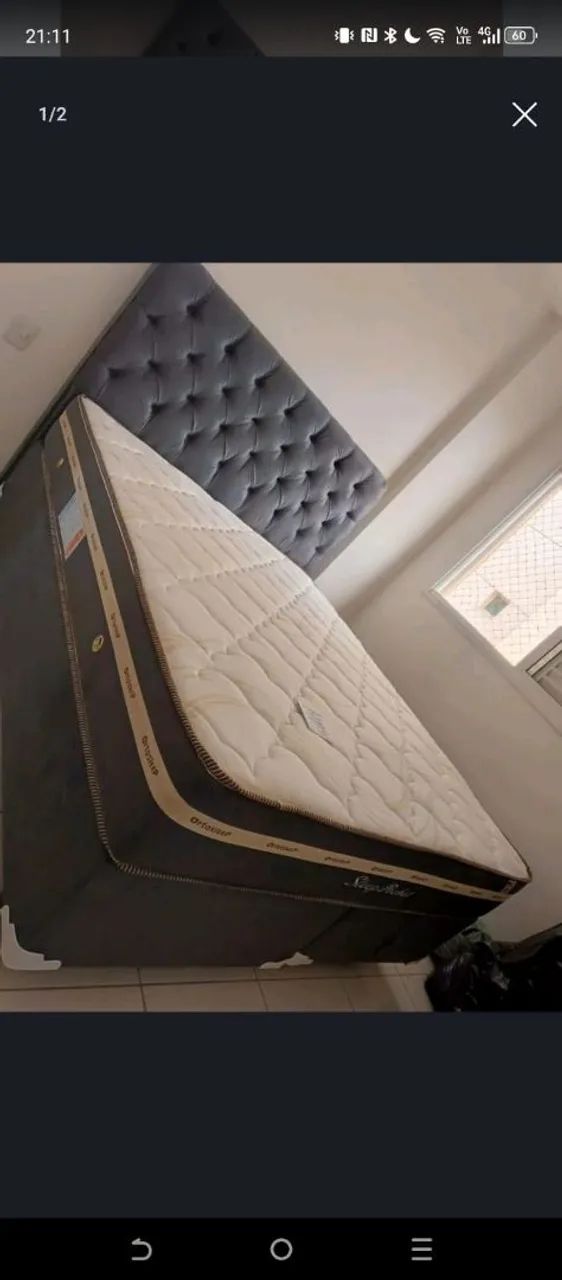 Cama super King 203 por 198