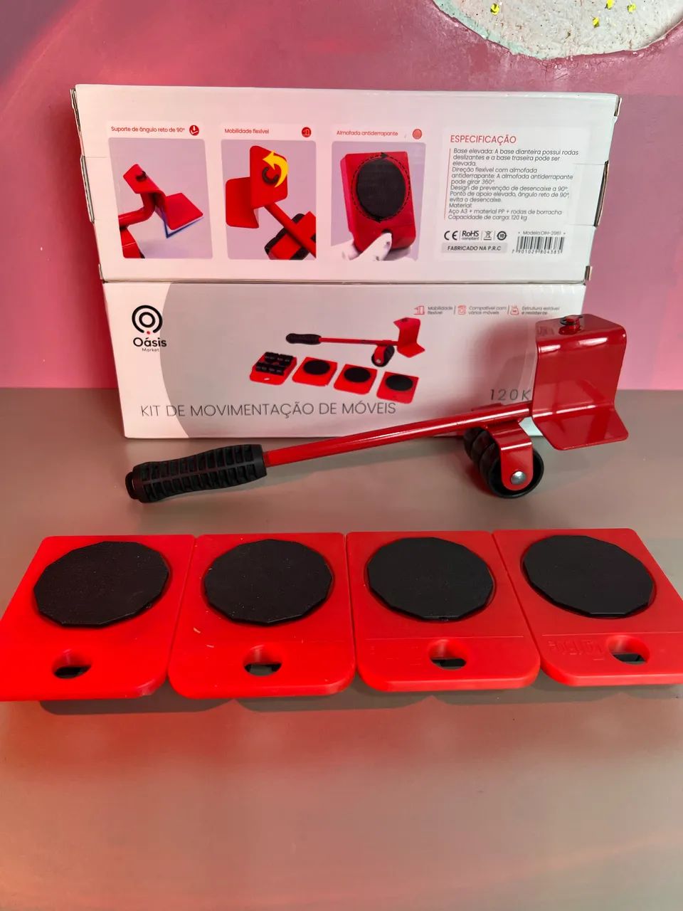KIT DE MOVIMENTAÇÃO DE MÓVEIS - Foto 5