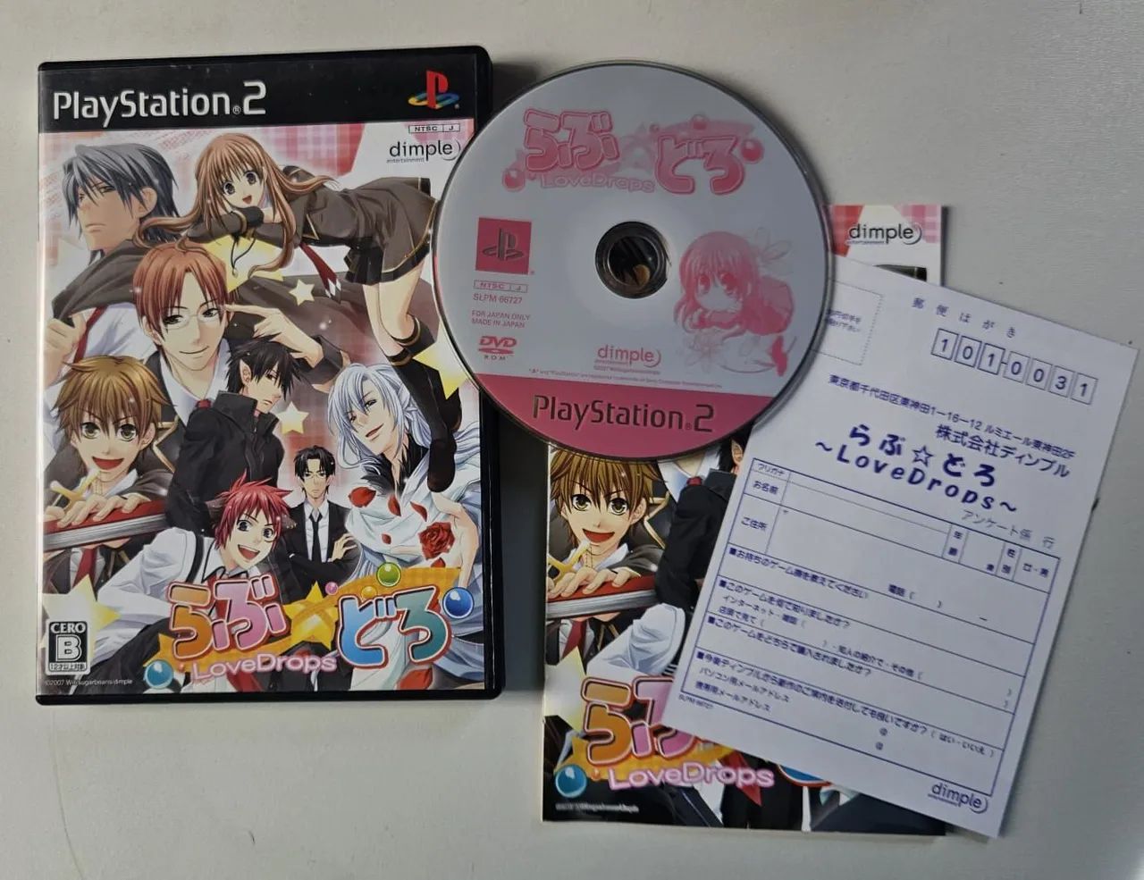 Love drops PS2 original jp PlayStation 2 - Jogos de Vídeo Game