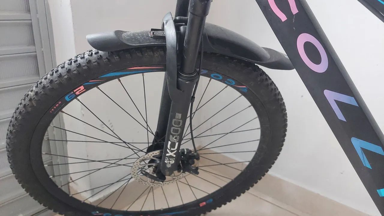 Bicicleta alumínio 29 completa aceito cartão  - Foto 4