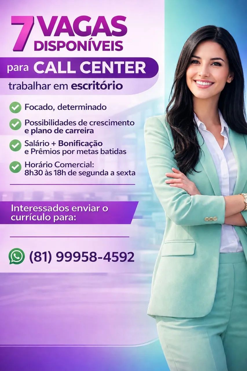 Vaga de emprego 