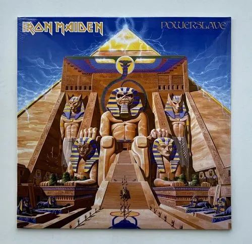 lp Vinil Powerslave Iron Maien 2014 importado LACRADO Obra-prima