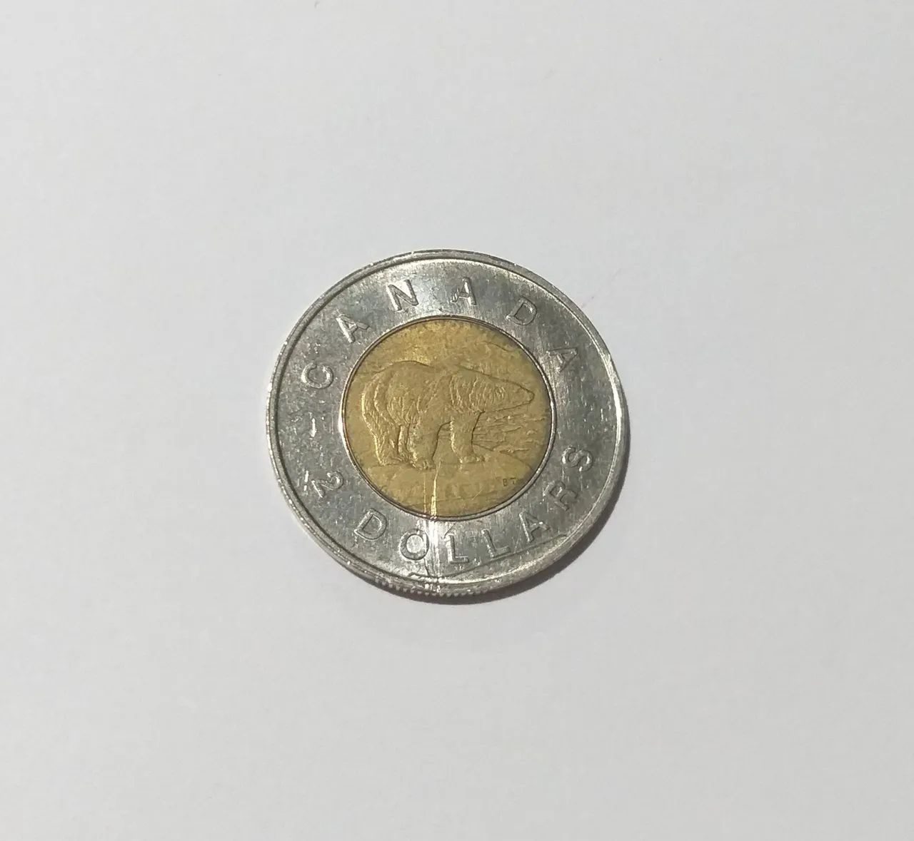 MOEDA DO CANADÁ, 2 DÓLARES, 1996, ELIZABETH II, BIMETÁLICA . - Foto 2